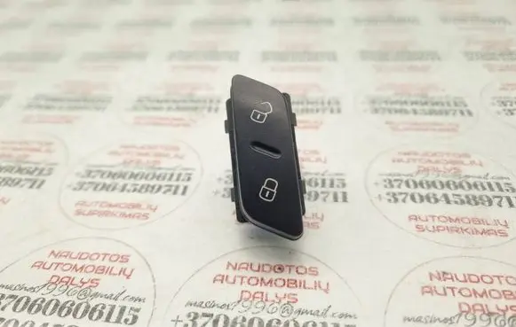 Volkswagen PASSAT B7 Central locking switch button 3AA962126