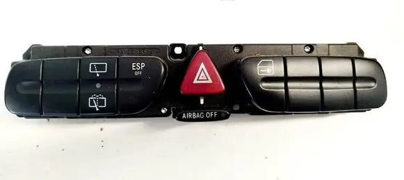 Mercedes-Benz C W203 Hazard light switch 2038218258