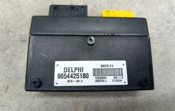 Peugeot 307 CC Sunroof control unit/module 9654425180DELPHI