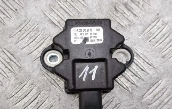 ESP acceleration yaw rate sensor