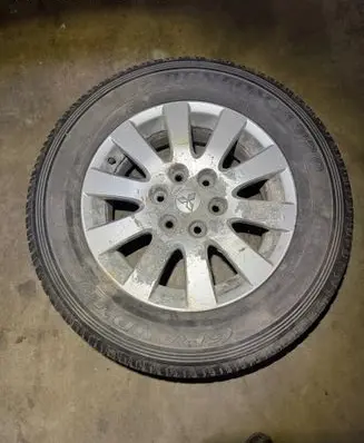 Mitsubishi Pajero R18 spare wheel 