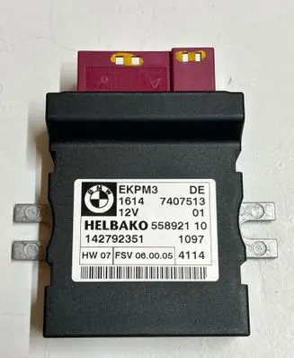 BMW X1 E84 Fuel injection pump control unit/module 7407513 55892110 142792351