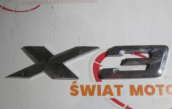 BMW X3 G01 Rear door emblem/model letters 