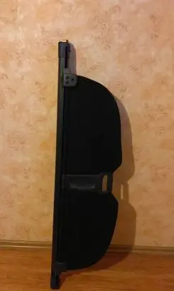 Parcel shelf load cover