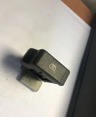 Audi 80 90 B2 Windscreen/window heater switch 855941503