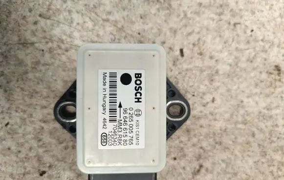 Peugeot 3008 I ESP acceleration yaw rate sensor 0265005765 7046340