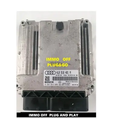 Audi Q7 4L Engine control unit/module 4L0910401M 0281013689