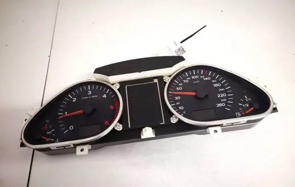 Audi A6 S6 C6 4F Speedometer (instrument cluster) 5550007301