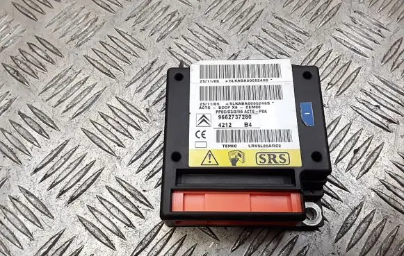 Citroen C6 Airbag control unit/module 9662737280