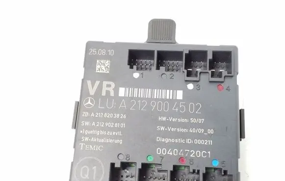 Mercedes-Benz E C207 W207 Door control unit/module A2129004502