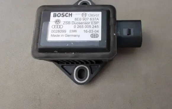 Volkswagen PASSAT B5.5 ESP acceleration yaw rate sensor 8E0907637A 0028099 0265005245
