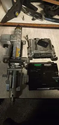 Renault Laguna III Engine ECU kit and lock set 8200726880