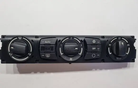 BMW 5 E60 E61 Climate control unit 6978430 900251530021 F0601729