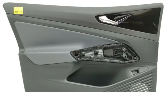Front door card panel trim