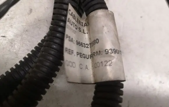 Citroen C4 Grand Picasso Parking sensor (PDC) wiring loom 9663272880 9390199