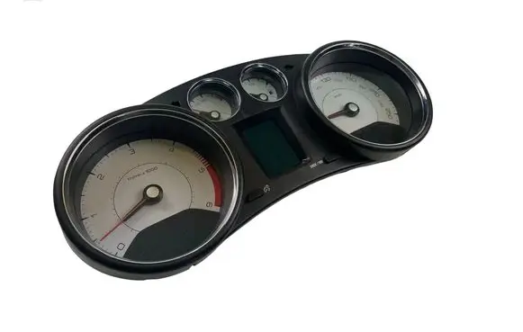 Peugeot 308 Speedometer (instrument cluster) 9666651480