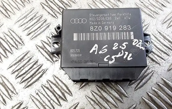 Audi A6 S6 C5 4B Parking PDC control unit/module 8z0919283