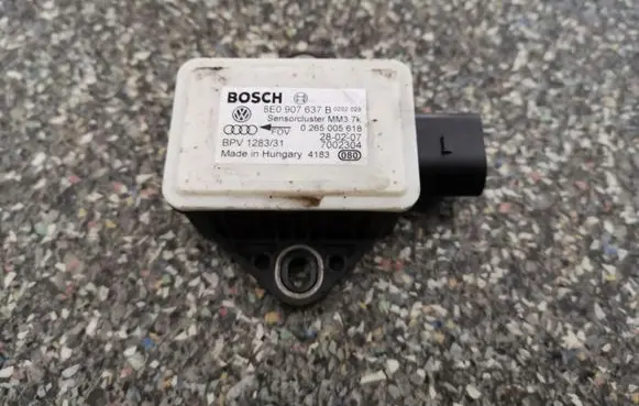 Audi A6 S6 C6 4F ESP acceleration yaw rate sensor 8E0907637B