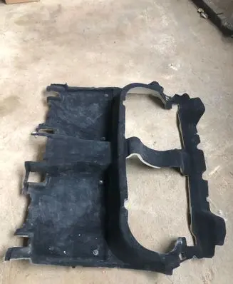 Mercedes-Benz GLE W167 Rear floor carpet liner