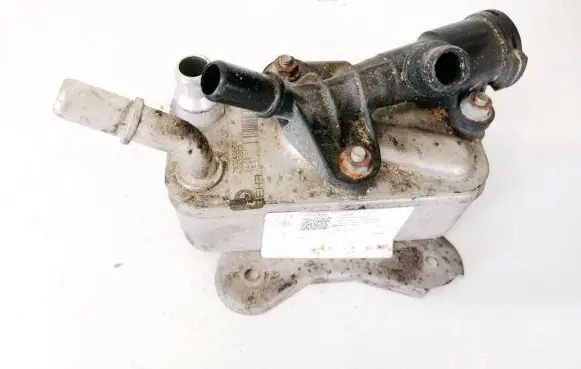 Engine oil radiator