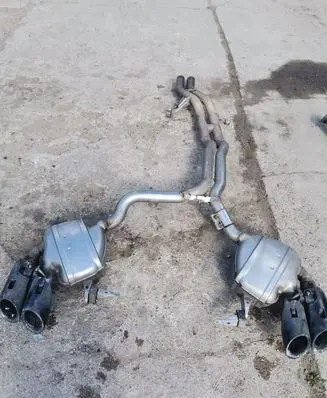 Porsche Macan (95B) Muffler/silencer 95B253611P