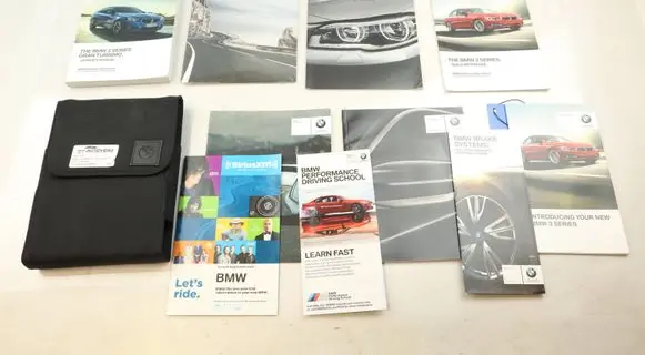 BMW 3 GT F34 Owners service history hand book 