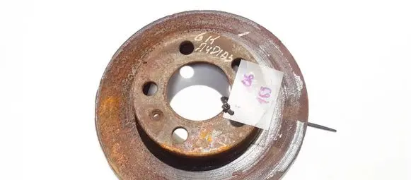 Audi A3 S3 8L Rear brake disc neventiliuojamas