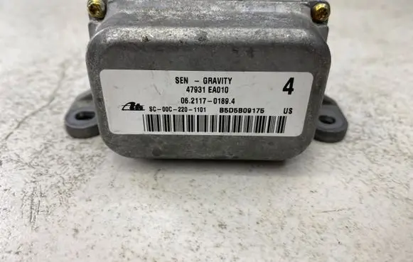 Nissan Pathfinder R51 ESP acceleration yaw rate sensor 47931EA010 06211701894 B5D5B09175