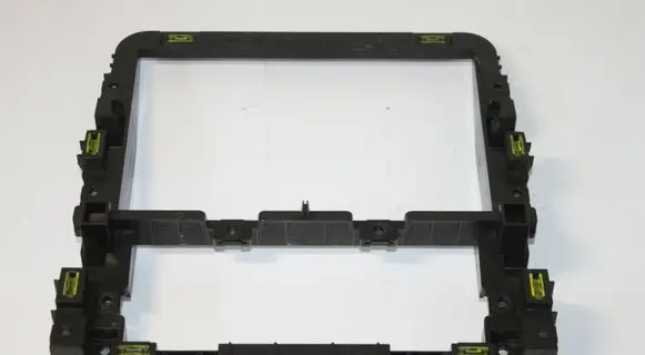 Volkswagen Touran I Radio/GPS head unit trim 1T0858005A