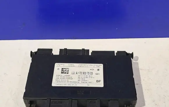 Mercedes-Benz CLS C218 X218 Seat control module A1729007003 A1729018901