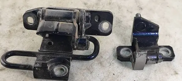 Volkswagen Phaeton Rear door hinge set 3D4833412B 3D4833402
