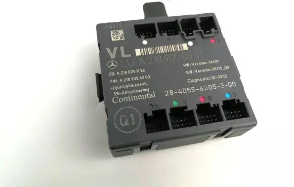 Mercedes-Benz CLS C219 Door control unit/module A2189000801