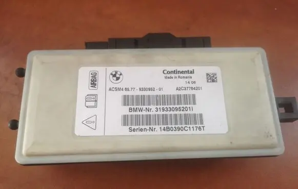 BMW 5 F10 F11 Airbag control unit/module 9330952