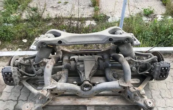 Audi Q7 4L Rear suspension assembly kit set 