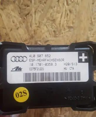 Audi Q7 4L ESP acceleration yaw rate sensor 4L0907652
