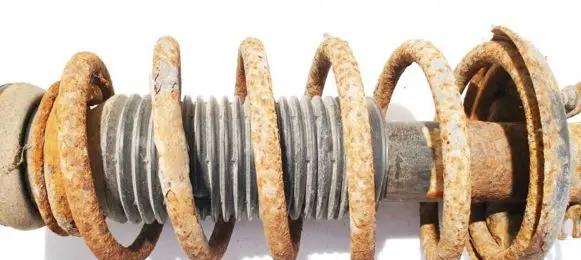 Front coil spring