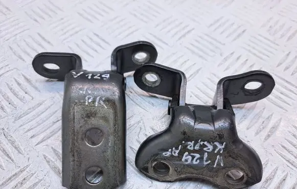 Front door hinge set