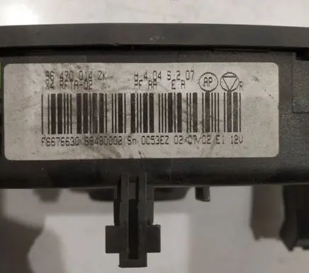 Citroen C5 Climate control unit 96470014ZK