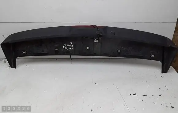 Tailgate/trunk spoiler