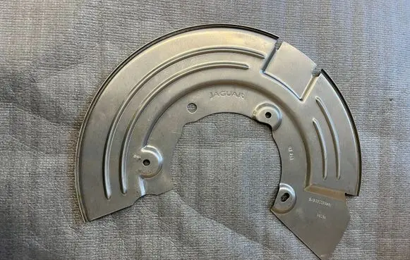 Jaguar XF X260 Front brake disc dust cover plate C2C35784 5W932C028AB