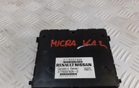Nissan Micra K14 Air conditioning/heating control unit 277605FA0A
