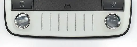 Opel Vectra C Headlining lighting console trim 170207