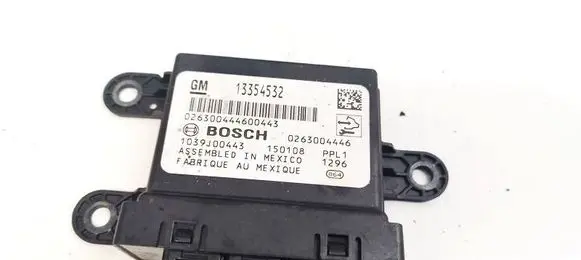 Opel Meriva B Parking PDC control unit/module 13354532 0263004446