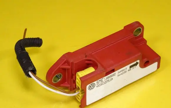 Airbag deployment crash/impact sensor