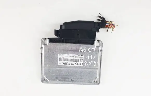 Audi A6 C7 Gearbox control unit/module 4H0907163A-c7 4h0907163a