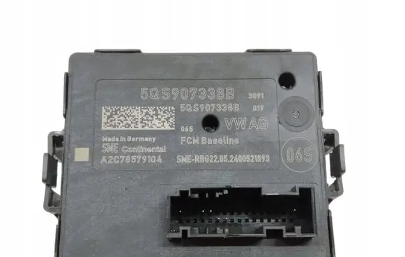 Skoda Superb B9 Other control units/modules 5QS907338B