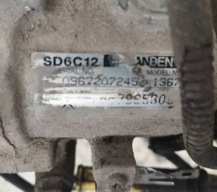 Peugeot Partner Air conditioning (A/C) compressor (pump) 09672072245