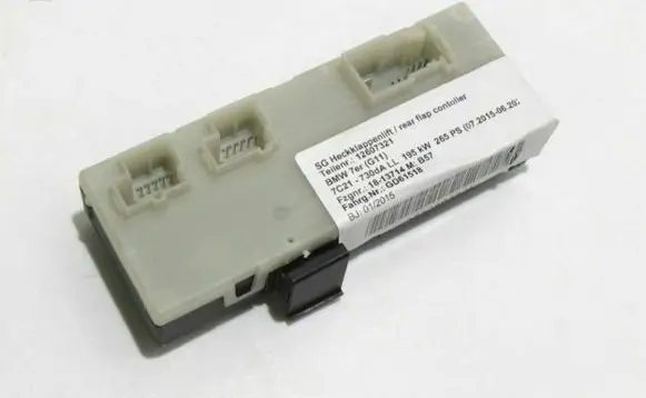 Tailgate/trunk control unit/module