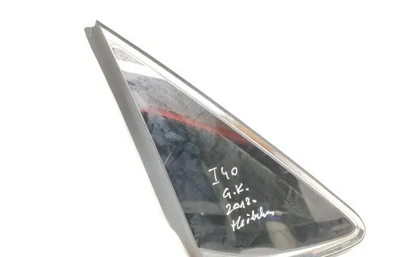 Hyundai i40 Rear side window 43R000083 DOT736AS3M35 TEMPFRBDT32