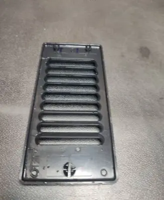 Opel Vivaro Rear air vent grill 93450702